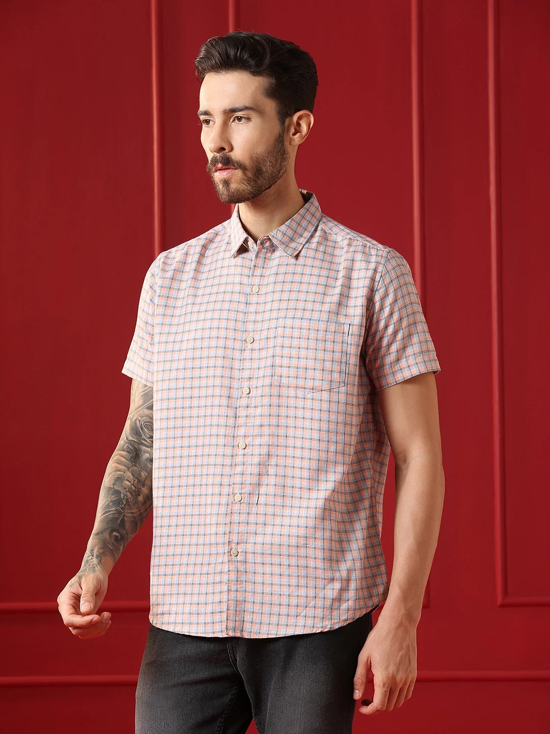 VALEN CLUB Mens casual shirt