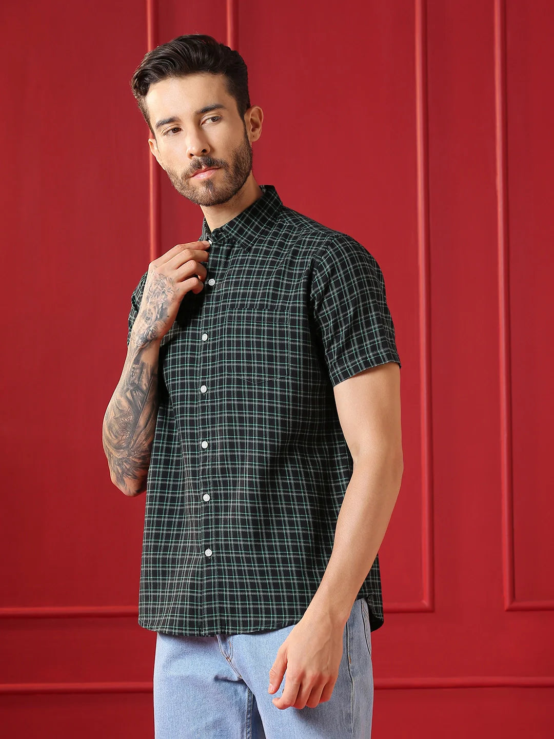VALEN CLUB Mens casual shirt