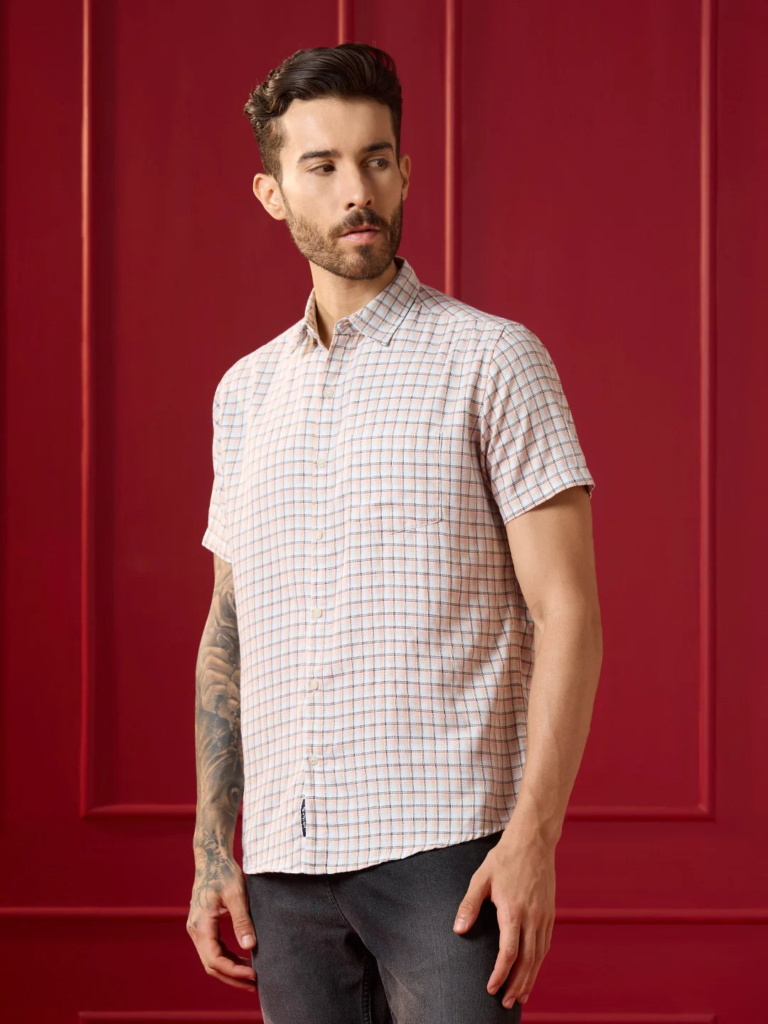 VALEN CLUB Mens casual shirt