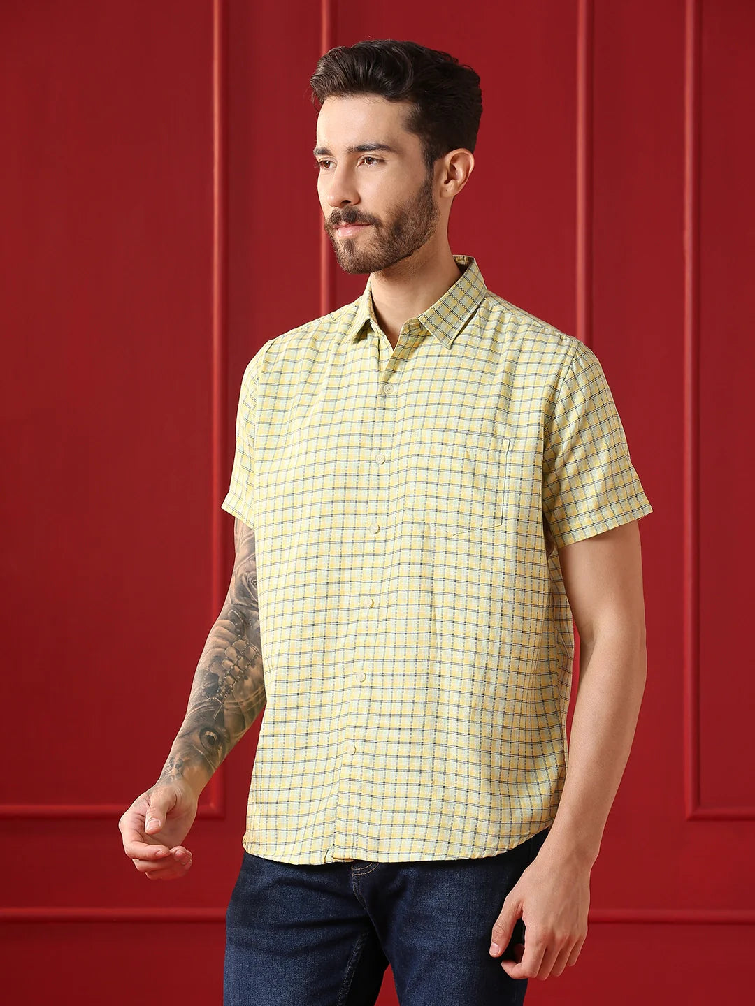 VALEN CLUB Mens casual shirt