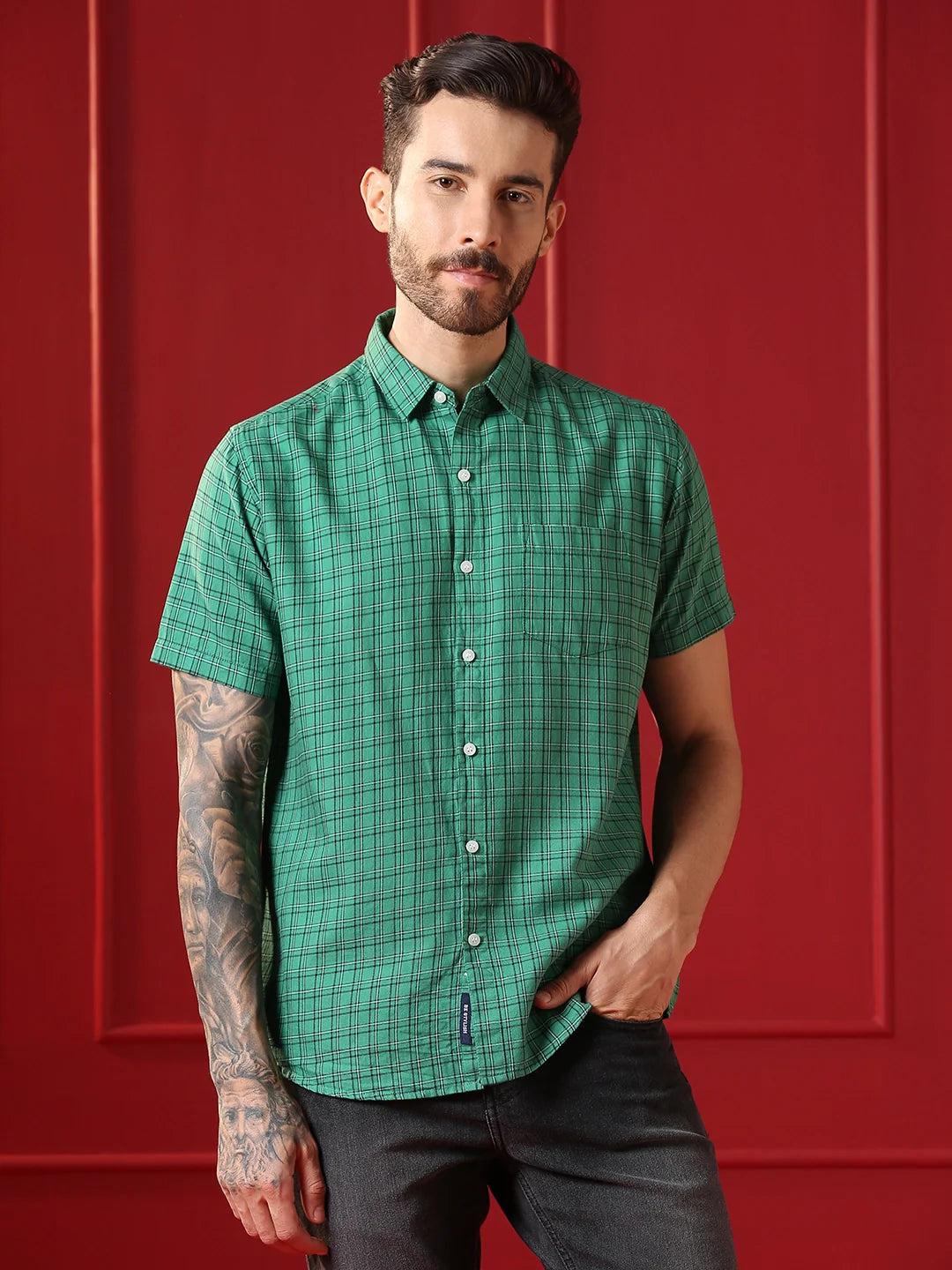 VALEN CLUB Mens casual shirt