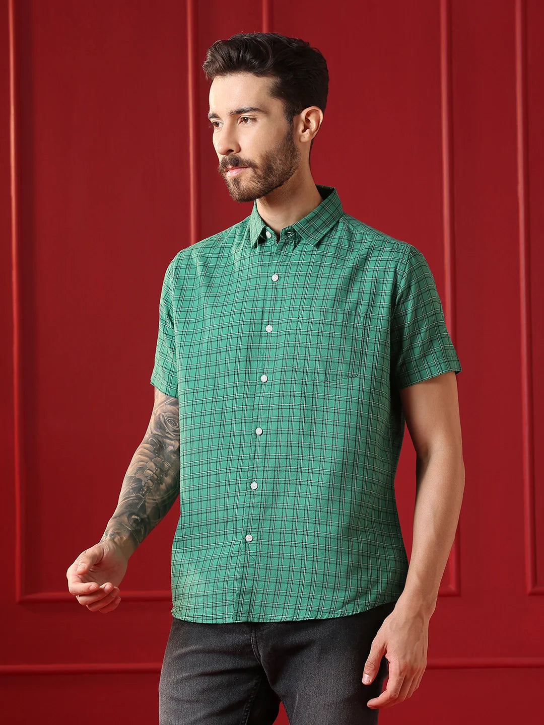 VALEN CLUB Mens casual shirt