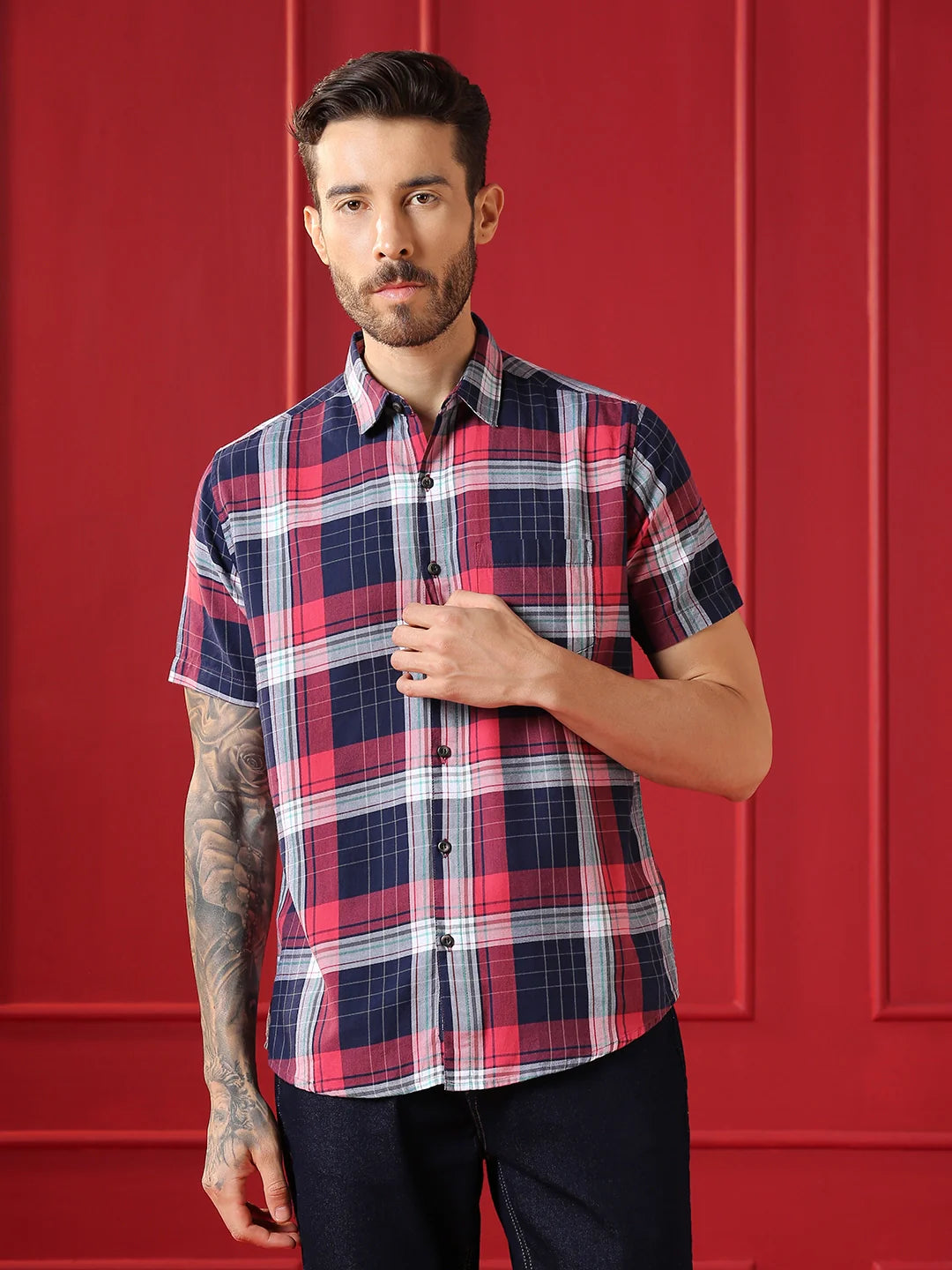 VALEN CLUB Mens casual shirt