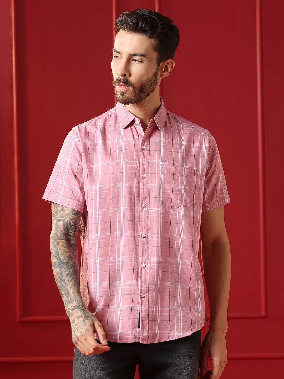 VALEN CLUB Mens casual shirt