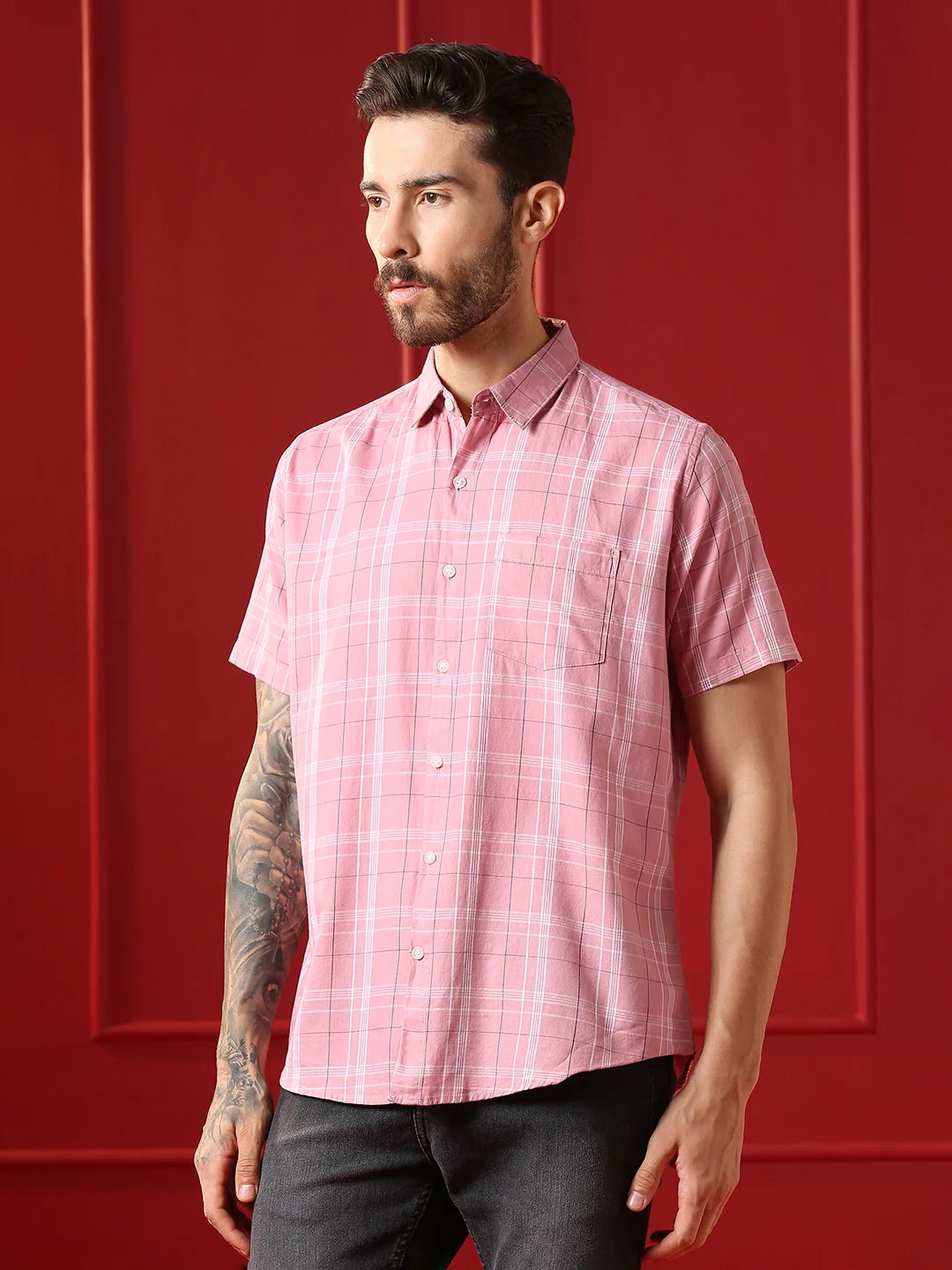 VALEN CLUB Mens casual shirt