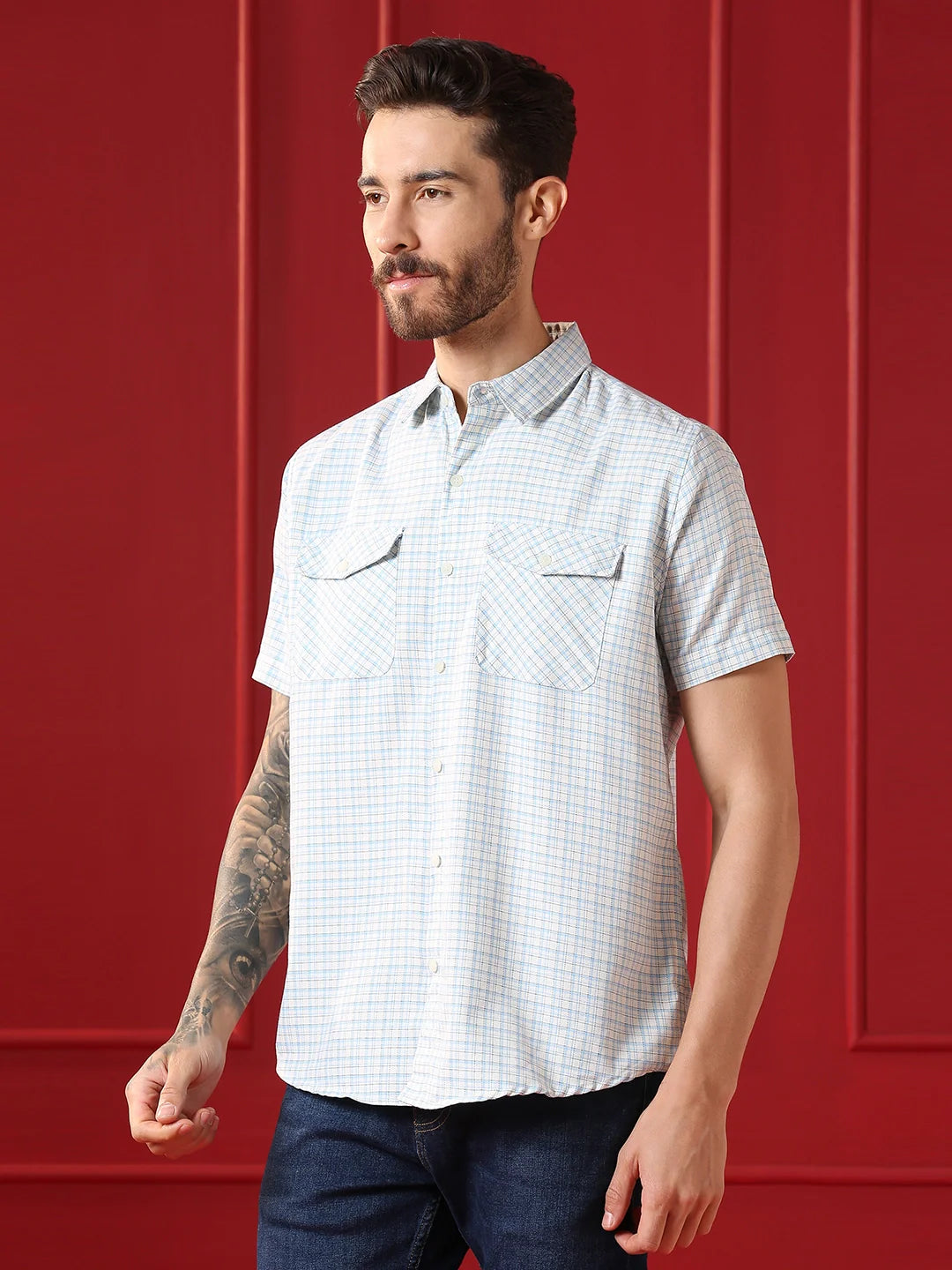 VALEN CLUB Mens casual shirt