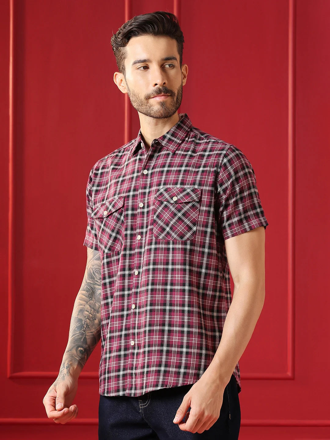 VALEN CLUB Mens casual shirt