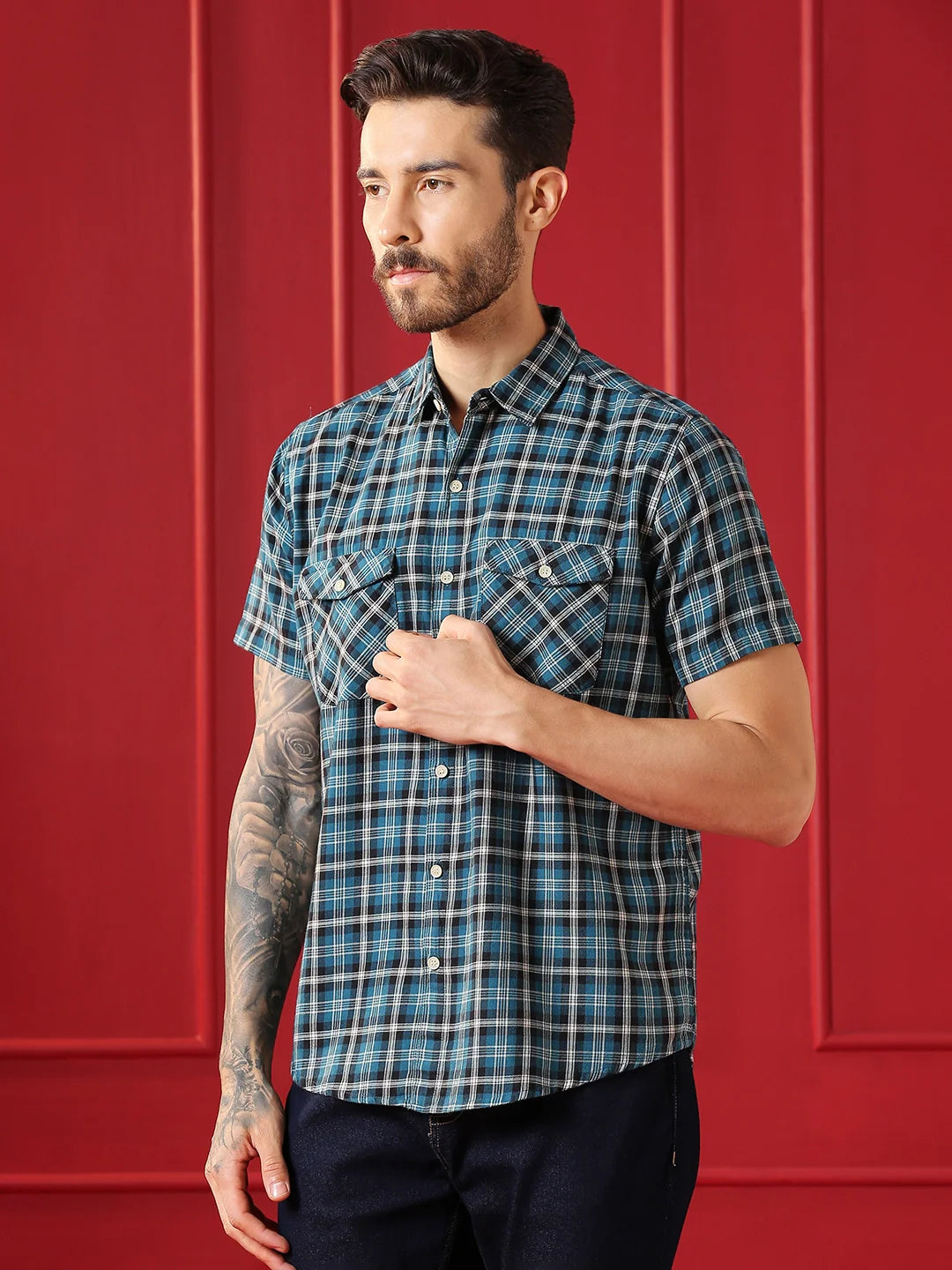 VALEN CLUB Mens casual shirt