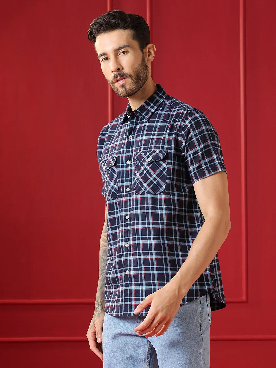 VALEN CLUB Mens casual shirt