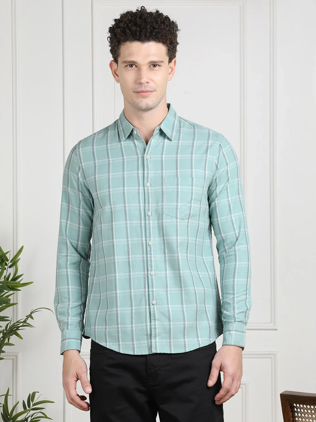 Valen Men Checks Shirt