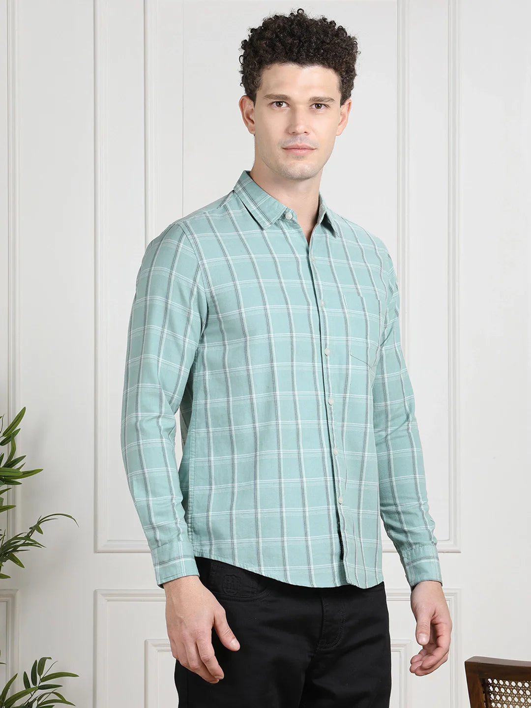Valen Men Checks Shirt