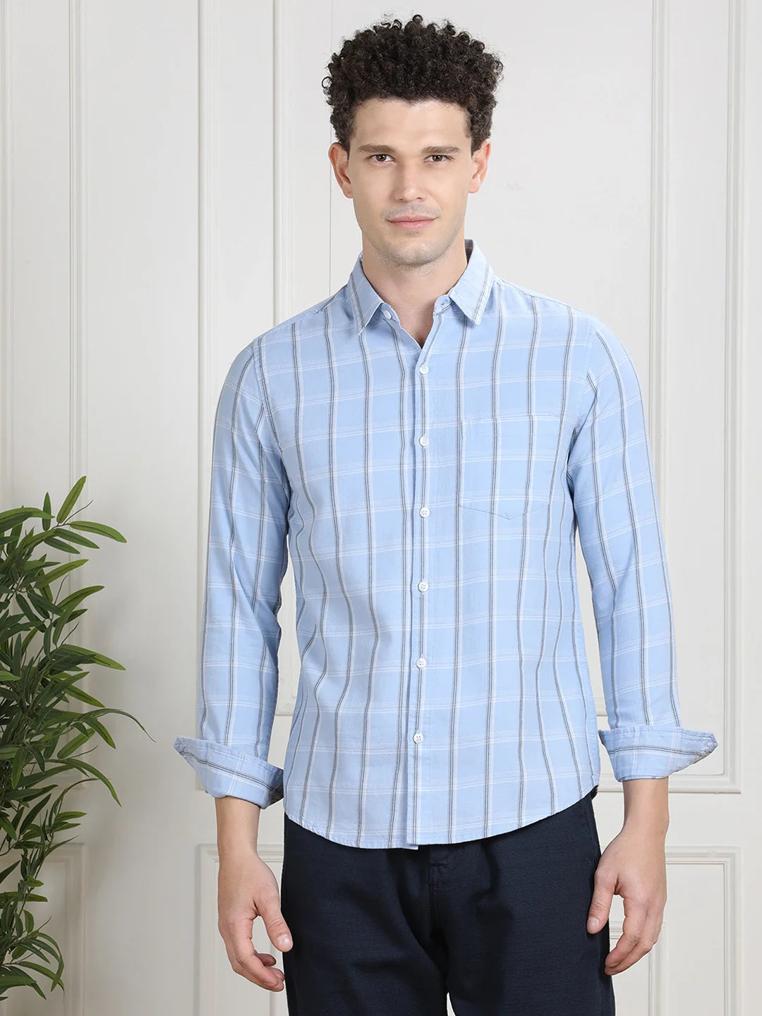 Valen Men Checks Shirt