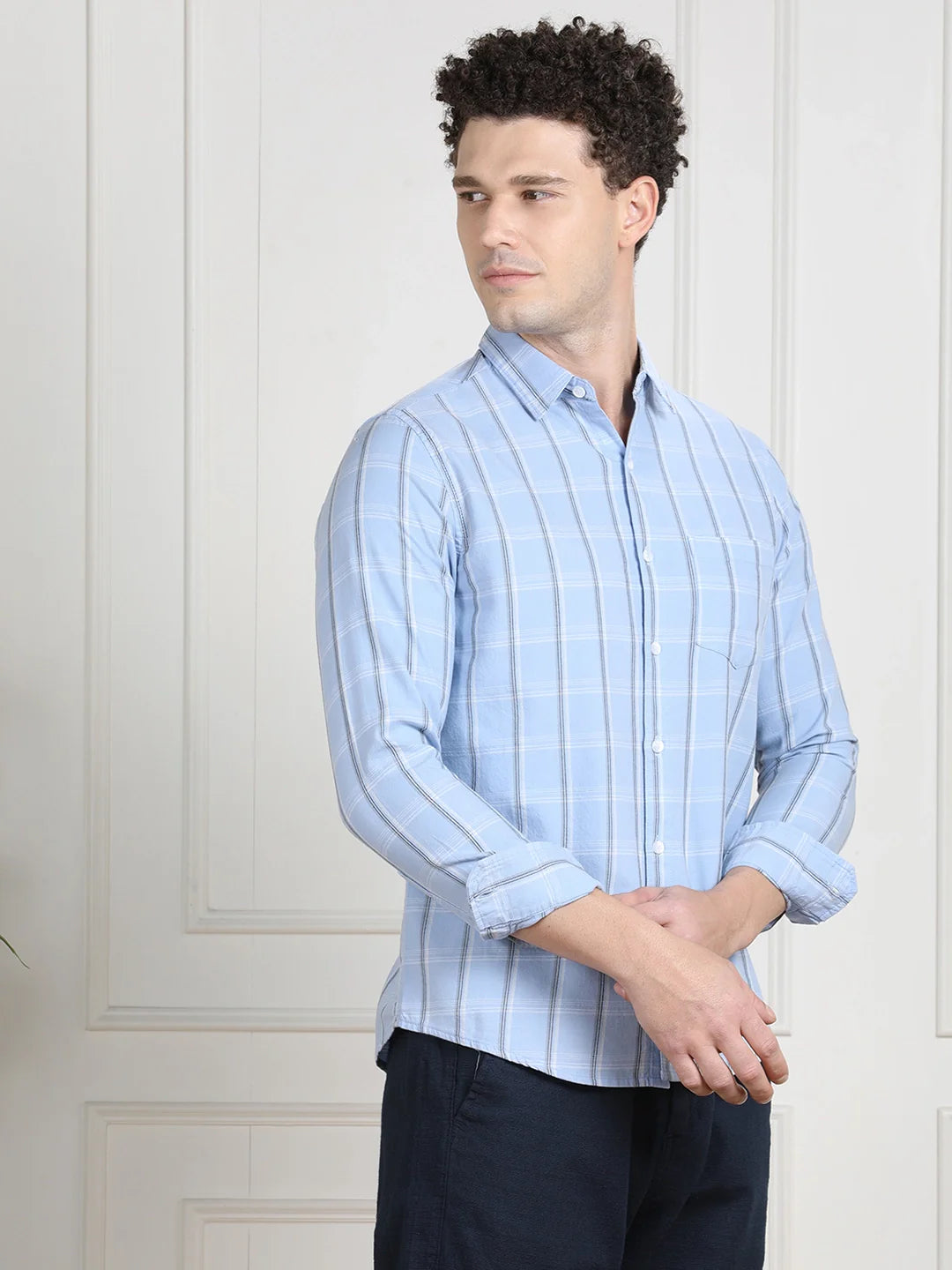 Valen Men Checks Shirt
