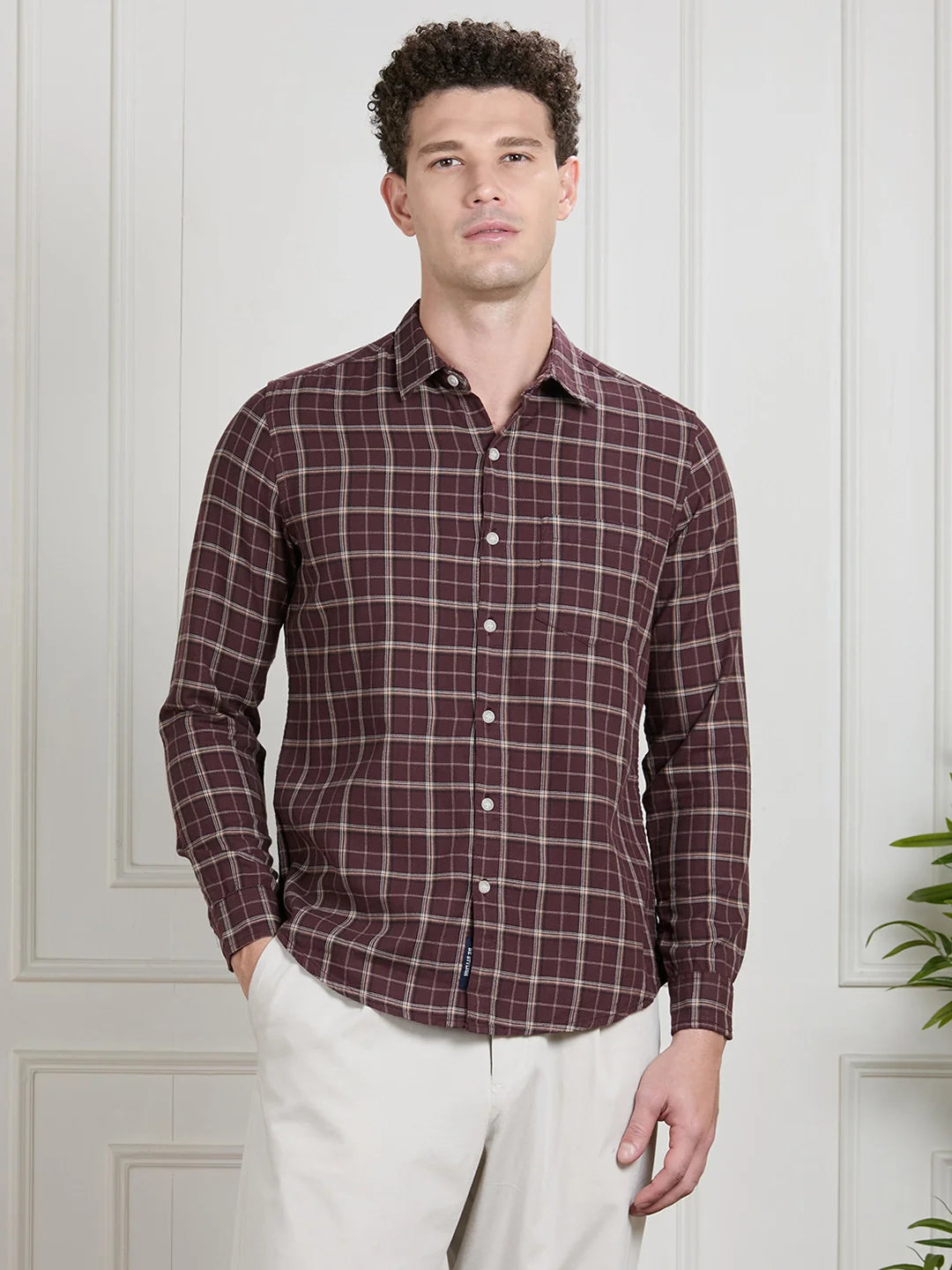 Valen Men Checks Shirt
