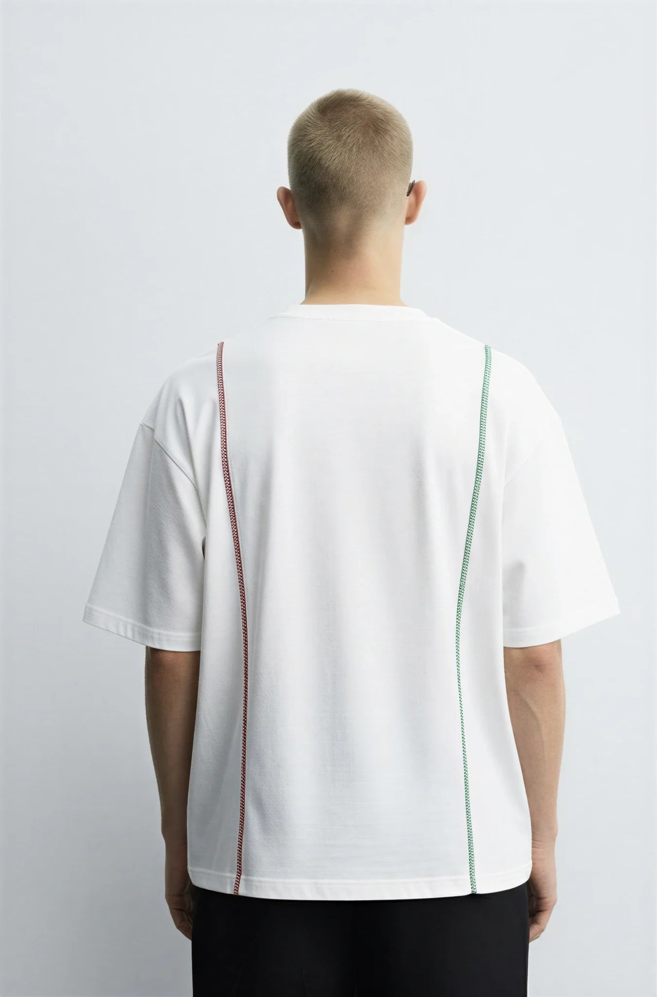 Side Stripe Sketch Tee